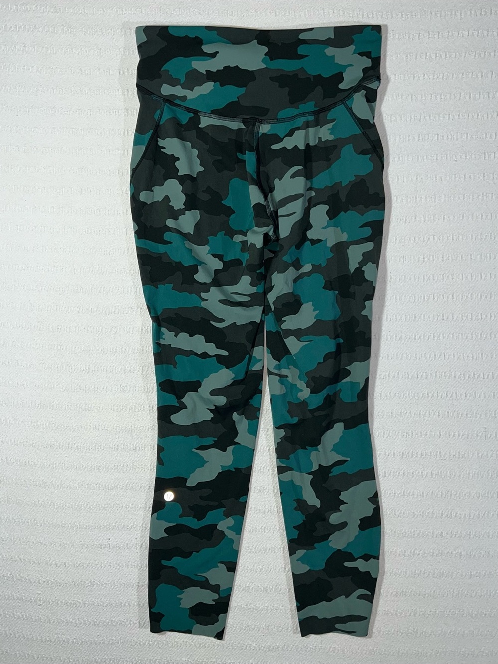 Lululemon Base Pace High Rise Running Tight 25" Womens 8 Camo Gym Active - Picture 4 of 8